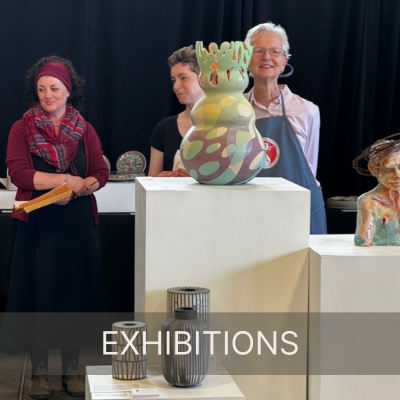 The Ottawa Guild of Potters offers exciting opportunities for its members to show their beautiful work in its exhibitions: Celebrating Clay and the Annual Juried Exhibitions.