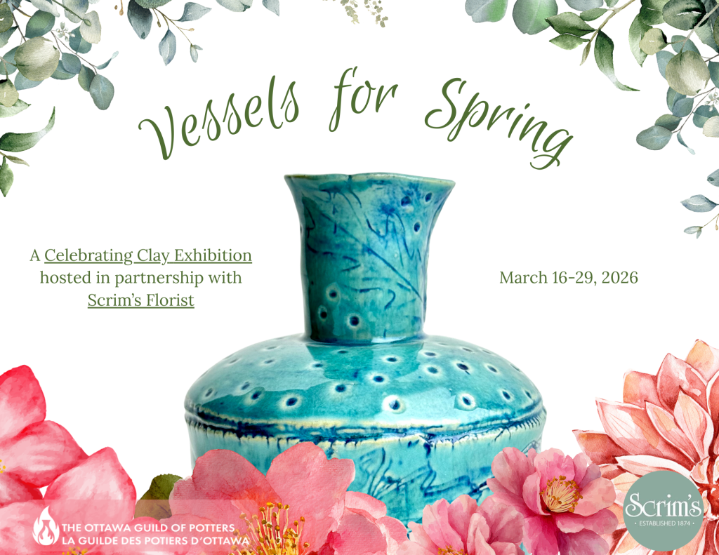 Vessels for Spring - March 2026 Celebrating Clay at Scrim Florist, Ottawa